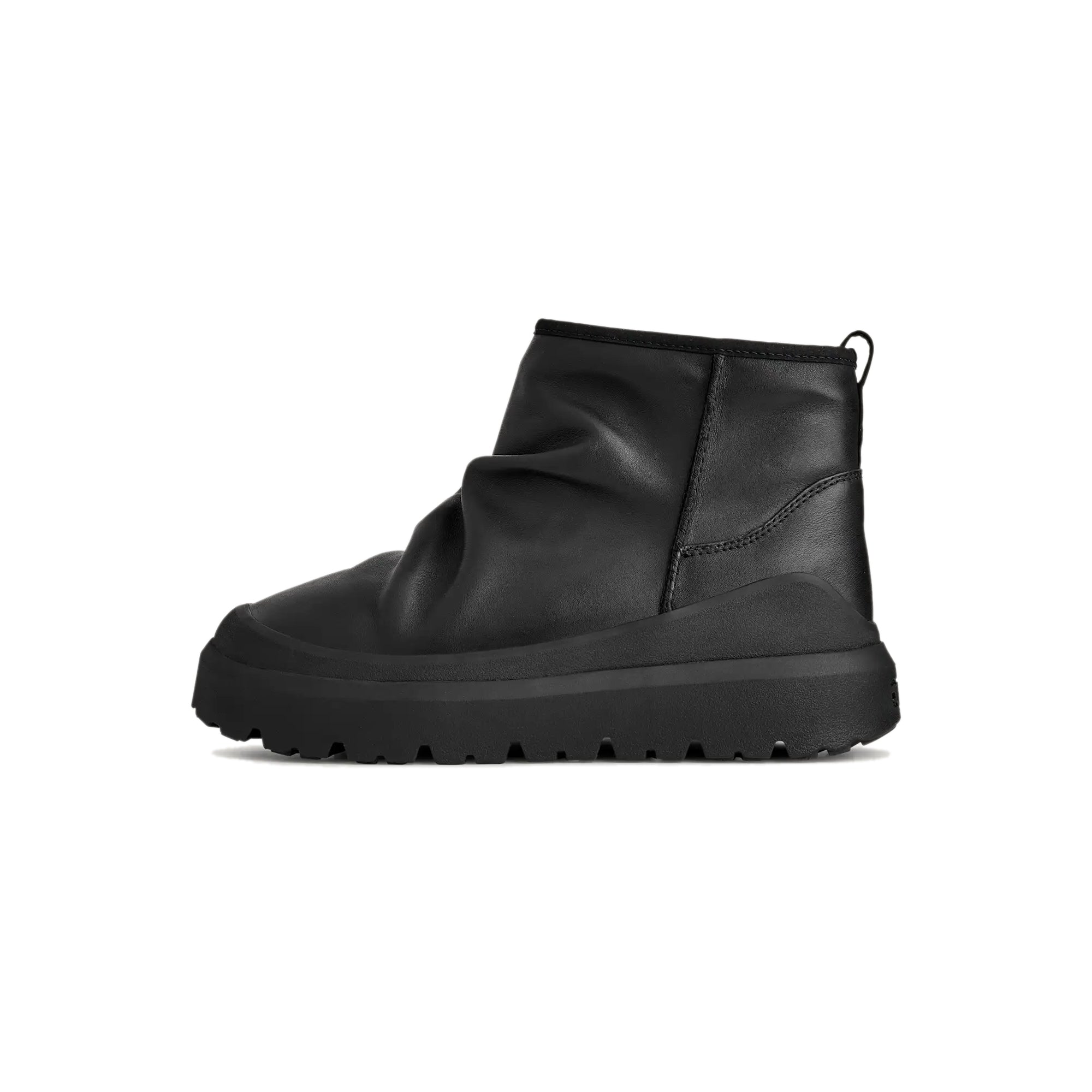 Ugg Mens Heritage Utility Mini Black Boot