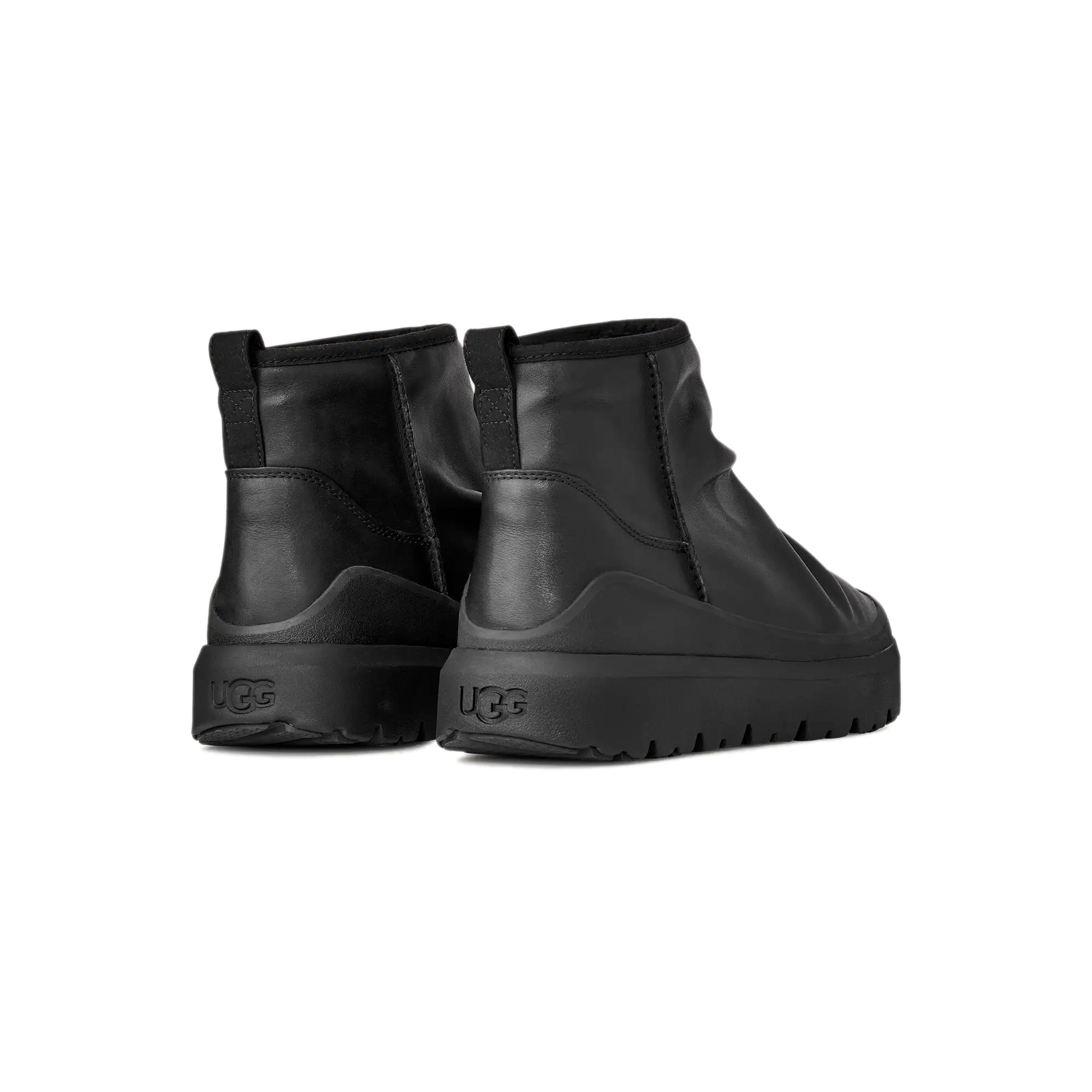Ugg Mens Heritage Utility Mini Black Boot